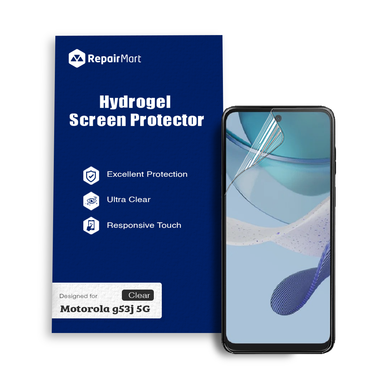 Motorola g53j 5G Compatible Premium Hydrogel Screen Protector